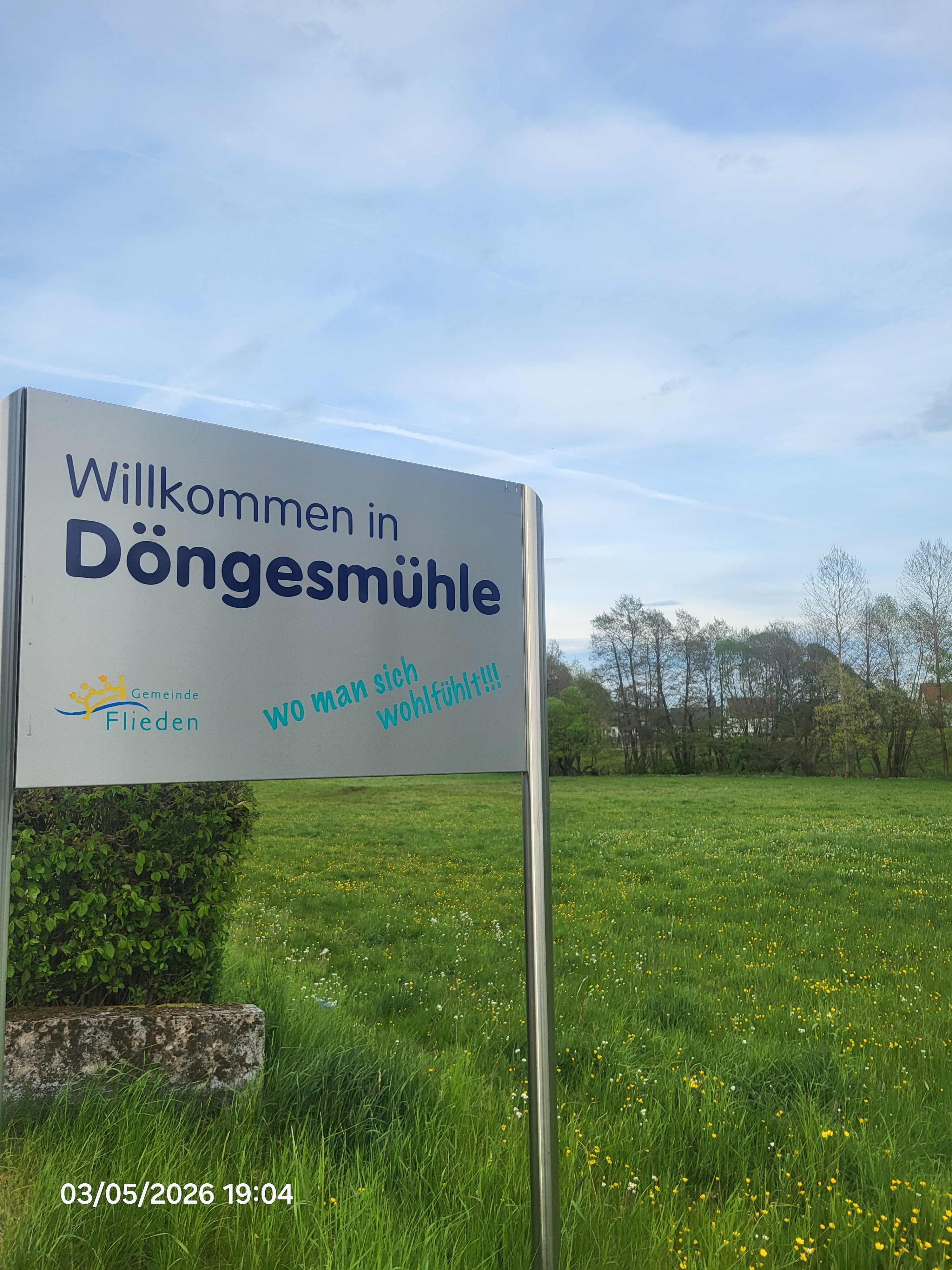 Ortseingang Döngesmühle